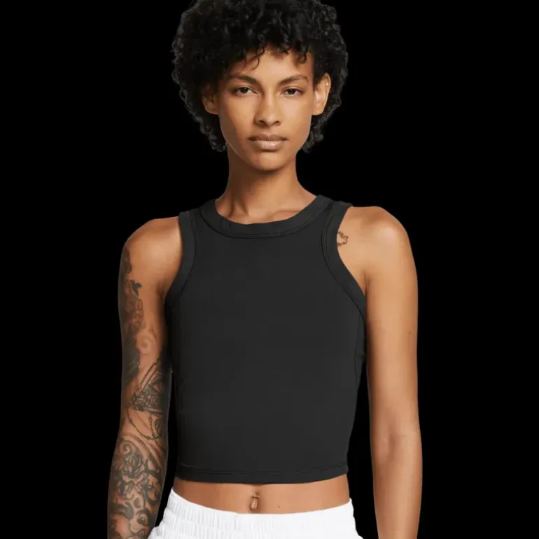 One Fitted Dri-FIT Crop Tank, linne, dam - Linnen - One Fitted Dri-FIT Crop Tank, linne, dam