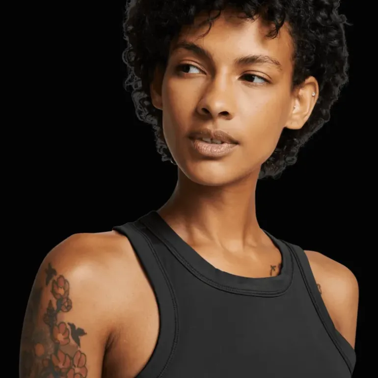 One Fitted Dri-FIT Crop Tank, linne, dam - Linnen - One Fitted Dri-FIT Crop Tank, linne, dam
