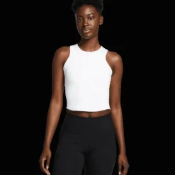 One Fitted Dri-FIT Crop Tank, linne, dam - Linnen - One Fitted Dri-FIT Crop Tank, linne, dam