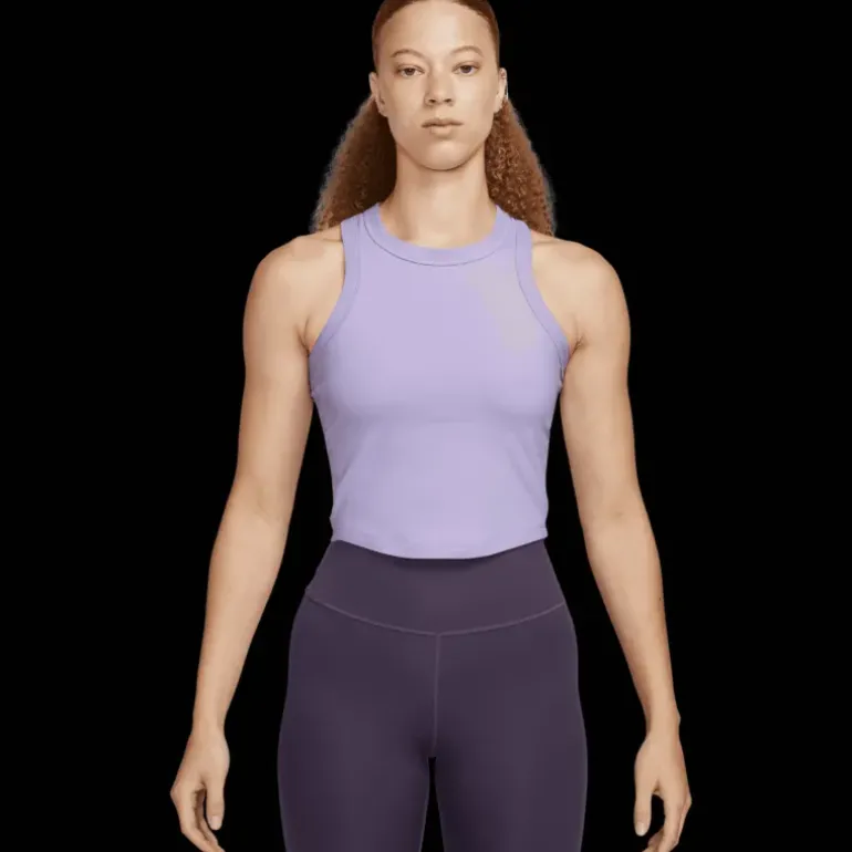 One Fitted Dri-FIT Crop Tank, linne, dam - Linnen - One Fitted Dri-FIT Crop Tank, linne, dam
