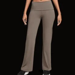 One High-Waisted Fold-Over Pant, träningsbyxor, dam - Träningskläder Dam - One High-Waisted Fold-Over Pant, träningsbyxor, dam