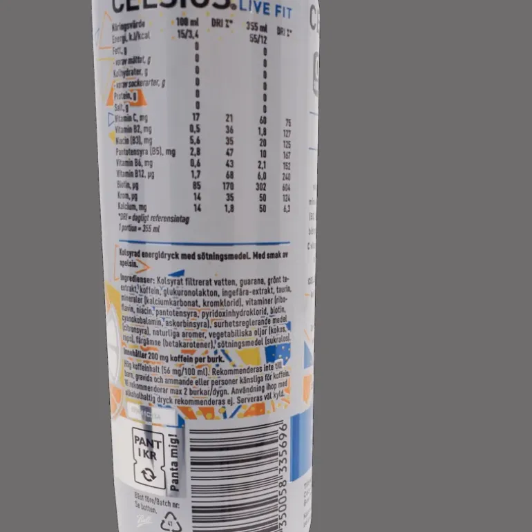 Orange Rush, energidryck - Energidryck - Orange Rush, energidryck