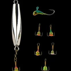 Perch S icefishing lure pack, drag för isfiske efter abborre - Pimpeldrag - Perch S icefishing lure pack, drag för isfiske efter abborre
