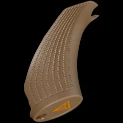 Pistolgrepp T3x standard brun (vit logotyp) - Utrustning - Pistolgrepp T3x standard brun (vit logotyp)