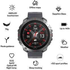 Polar Grit X2 Pro, smartklocka, multisportklocka, unisex - Pulsklocka - Polar Grit X2 Pro, smartklocka, multisportklocka, unisex