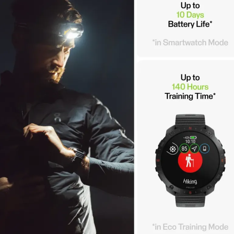 Polar Grit X2 Pro, smartklocka, multisportklocka, unisex - Pulsklocka - Polar Grit X2 Pro, smartklocka, multisportklocka, unisex