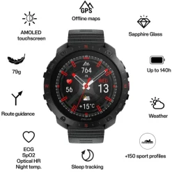 Polar Grit X2 Pro, smartklocka, multisportklocka, unisex - Pulsklocka - Polar Grit X2 Pro, smartklocka, multisportklocka, unisex