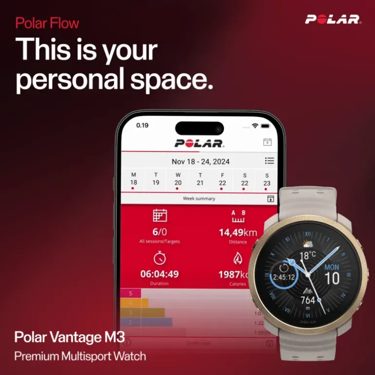 Polar Vantage M3 S-L, smartklocka - Pulsklocka - Polar Vantage M3 S-L, smartklocka
