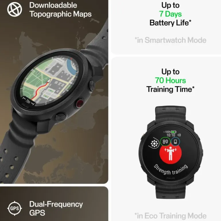 Polar Vantage M3 S-L, smartklocka - Pulsklocka - Polar Vantage M3 S-L, smartklocka
