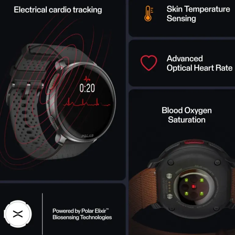 Polar Vantage V3, multisportklocka - Pulsklocka - Polar Vantage V3, multisportklocka