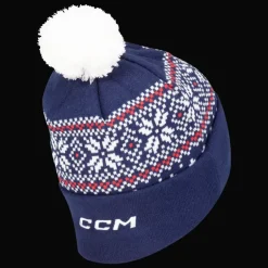 Pom Knit Beanie - DIF Licensed 24/25, mössa, inisex - NHL-Produkter - Pom Knit Beanie - DIF Licensed 24/25, mössa, inisex