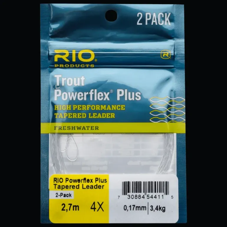 PowerflexPlus Leader 9ft 4X 0,17mm/3,4kg, tafs - Fluglina - PowerflexPlus Leader 9ft 4X 0,17mm/3,4kg, tafs