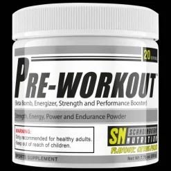 Preworkout (Citrus Peach (220g), pre-workout-pulver - Pre-Workout - Preworkout (Citrus Peach (220g), pre-workout-pulver