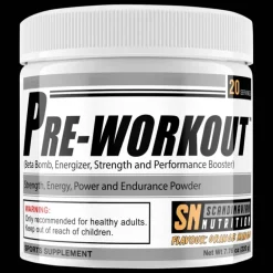 Preworkout (Orange Mango (220g), pre-workout-pulver - Pre-Workout - Preworkout (Orange Mango (220g), pre-workout-pulver