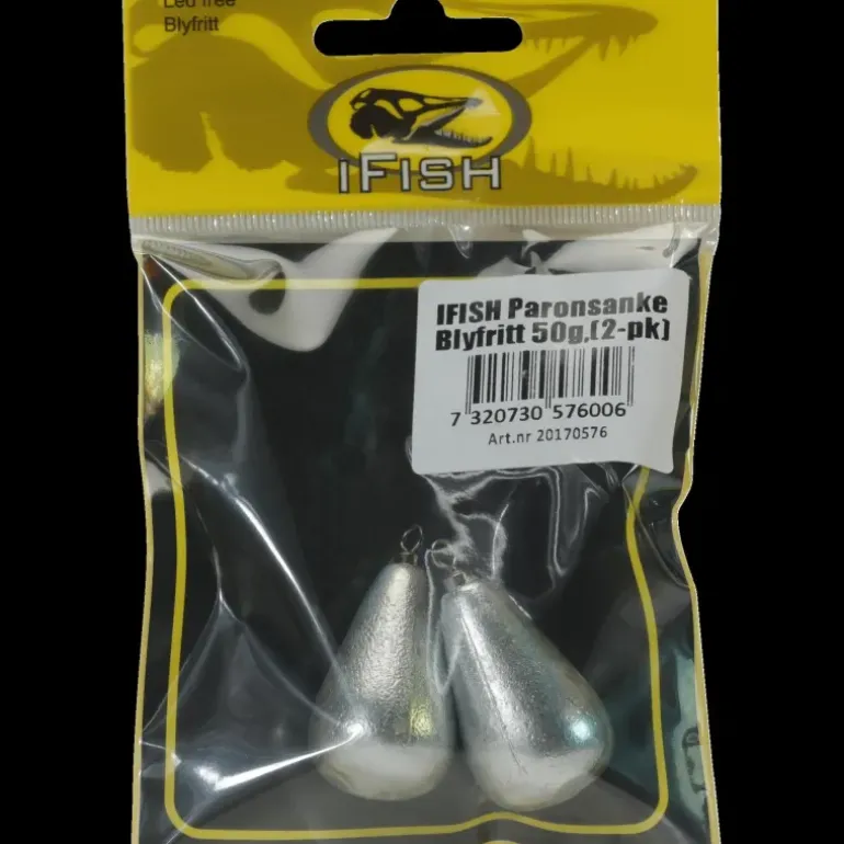 Päronsänke Blyfritt 50g, (2-pk) - Diverse Fiskeutrustning - Päronsänke Blyfritt 50g, (2-pk)