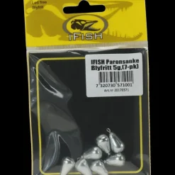 Päronsänke Blyfritt 5g, (7-pk) - Diverse Fiskeutrustning - Päronsänke Blyfritt 5g, (7-pk)