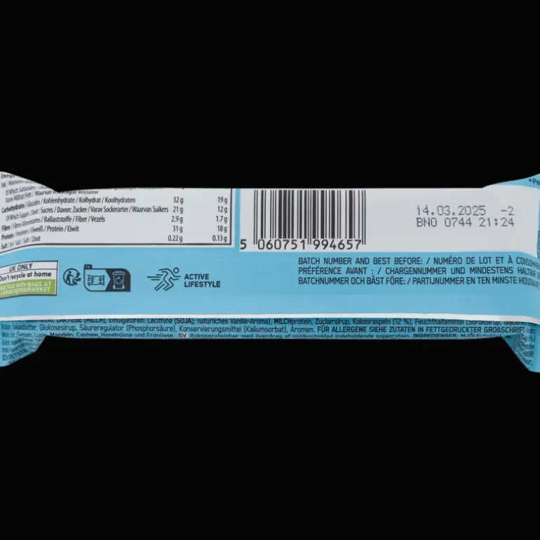 Protein Bar - Chocolate Sweet Coconut, proteinbar - Proteinbars - Protein Bar - Chocolate Sweet Coconut, proteinbar