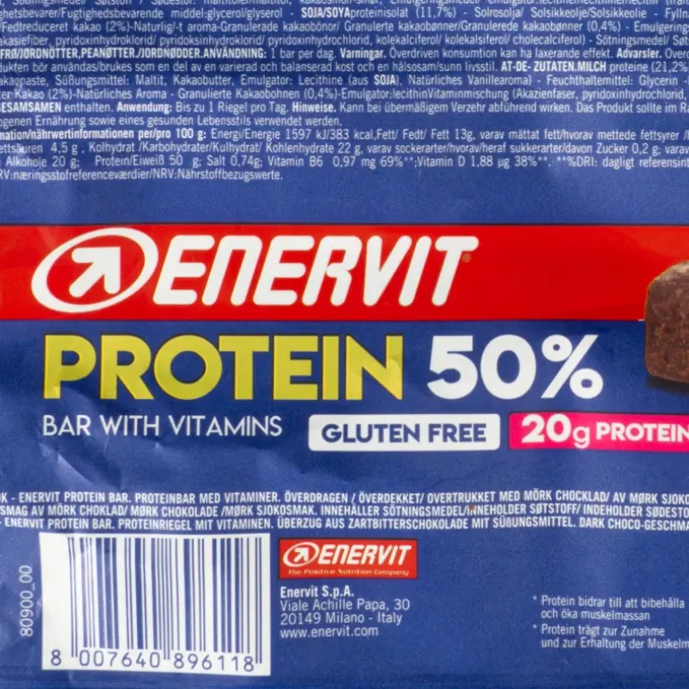 Protein 50% Dark Choco, proteinbar - Proteinbars - Protein 50% Dark Choco, proteinbar