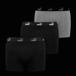 Puma Bw Men Promo Seasonal Solid Boxer 3P, boxershorts - Kalsonger - Puma Bw Men Promo Seasonal Solid Boxer 3P, boxershorts