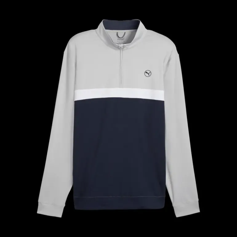 Pure Colorblock 1/4 Zip, golftröja herr - Jackor & Överdelar - Pure Colorblock 1/4 Zip, golftröja herr