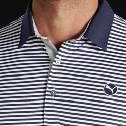 Pure Stripe Polo, pikétröja, golf, herr - Golfpikeer - Pure Stripe Polo, pikétröja, golf, herr