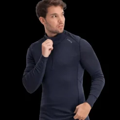 Rav 100% Turtle Neck Half Zip, ulltröja herr - Överdelar Ull Herr - Rav 100% Turtle Neck Half Zip, ulltröja herr