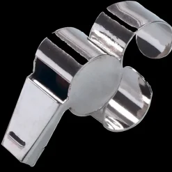 Referees Whistle W/metal Finger Grip, domarpipa metall med fingergrepp - Fotbollstillbehör - Referees Whistle W/metal Finger Grip, domarpipa metall med fingergrepp