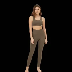 Ribbed Seamless Square Bra, sport-bh, dam - Låg Support - Ribbed Seamless Square Bra, sport-bh, dam