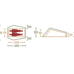 Ringstind Pro 2, tält - Vandringstält - Ringstind Pro 2, tält