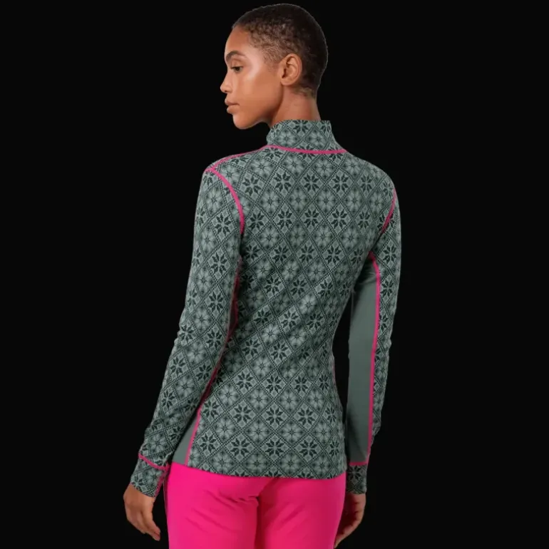 Rose Half Zip, ulltröja, dam - Överdelar Ull Dam - Rose Half Zip, ulltröja, dam