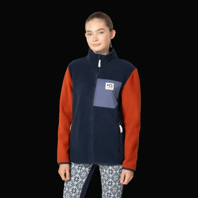 Røthe Fleece, fleecejacka, junior - Fleecetröjor - Røthe Fleece, fleecejacka, junior