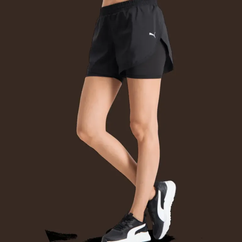Run Favorite Woven 2IN1 3 Short, löparshorts dam - Träningsshorts - Run Favorite Woven 2IN1 3 Short, löparshorts dam