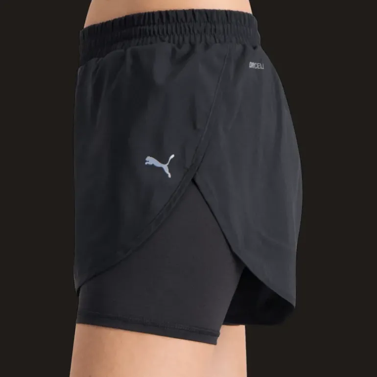 Run Favorite Woven 2IN1 3 Short, löparshorts dam - Träningsshorts - Run Favorite Woven 2IN1 3 Short, löparshorts dam