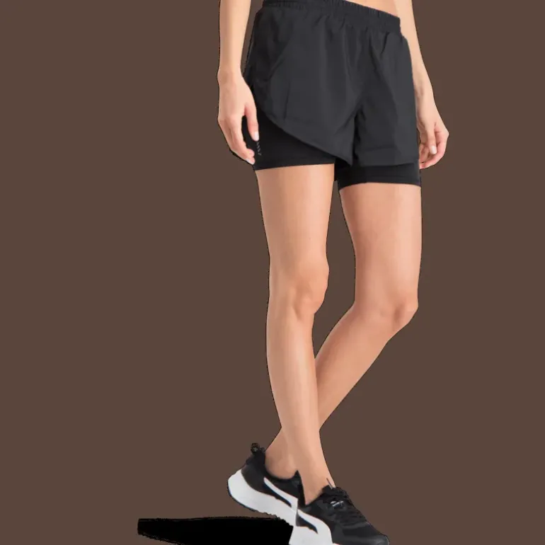 Run Favorite Woven 2IN1 3 Short, löparshorts dam - Träningsshorts - Run Favorite Woven 2IN1 3 Short, löparshorts dam