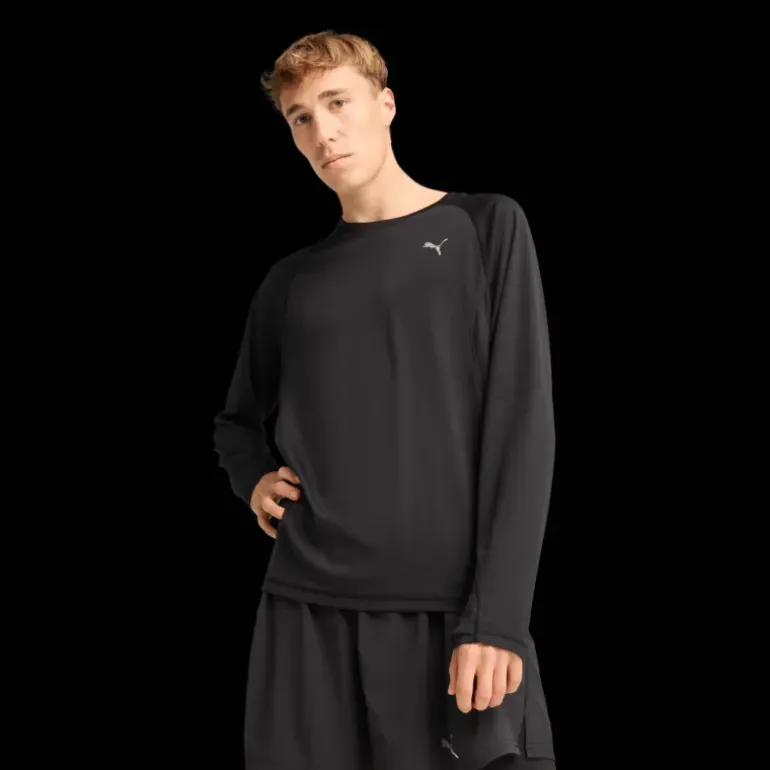 Run Velocity Long Sleeve, träningströja, herr - Träningströjor - Run Velocity Long Sleeve, träningströja, herr