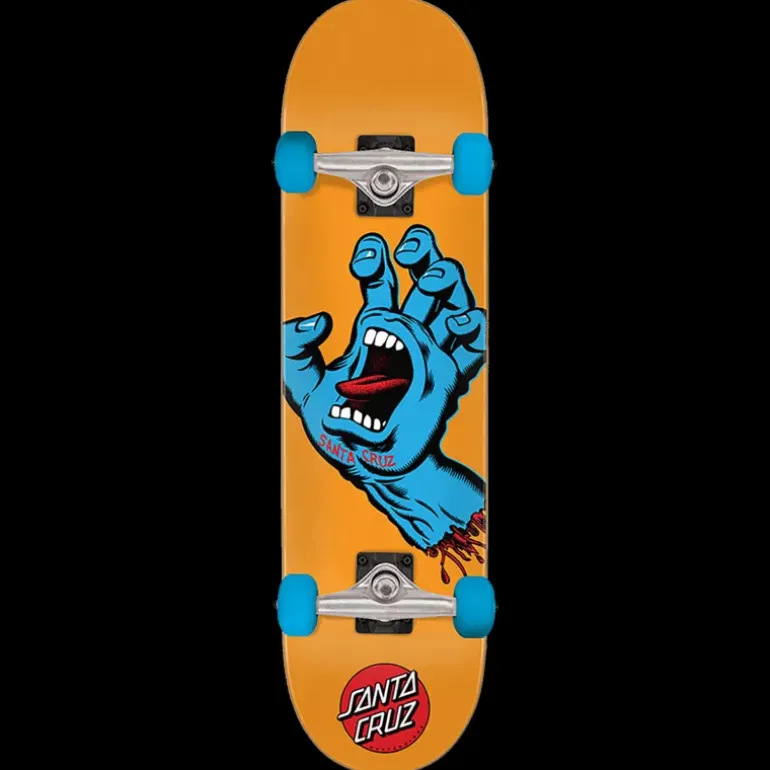 Santa Cruz Screaming Hand Mid Sk8 Completes-23/24 är en komplett skateboard med truckar och hjul. - Skateboard - Santa Cruz Screaming Hand Mid Sk8 Completes-23/24 är en komplett skateboard med truckar och hjul.