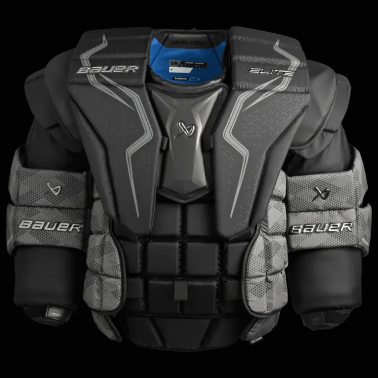 S23 Bauer Elite Chest Protector 23/24, målvaktskombinat, senior - Målvaktsskydd - S23 Bauer Elite Chest Protector 23/24, målvaktskombinat, senior
