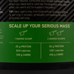 Serious Mass, 2727 g - Gainer - Serious Mass, 2727 g