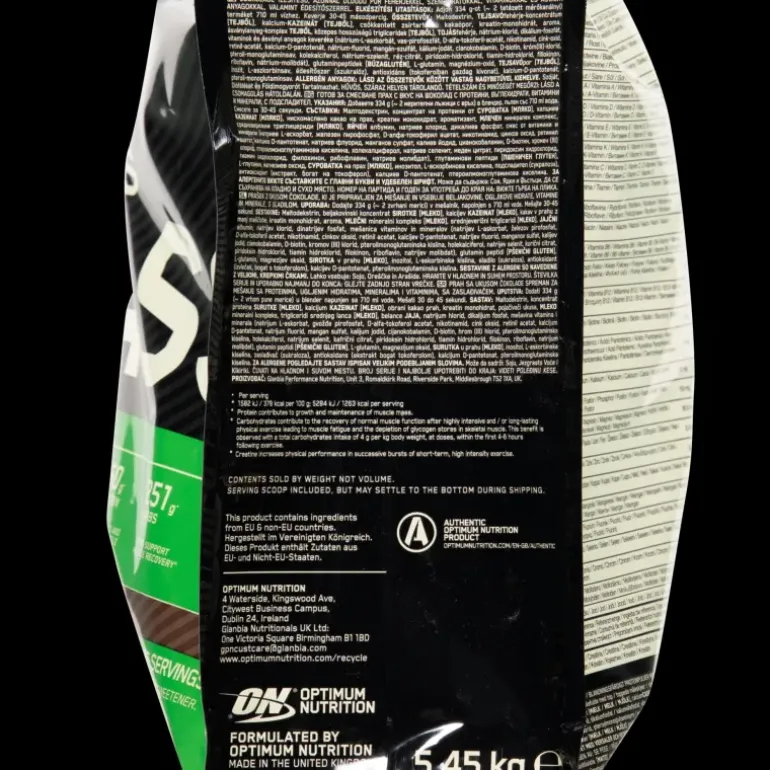 Serious Mass 5450 g, proteinpulver - Gainer - Serious Mass 5450 g, proteinpulver