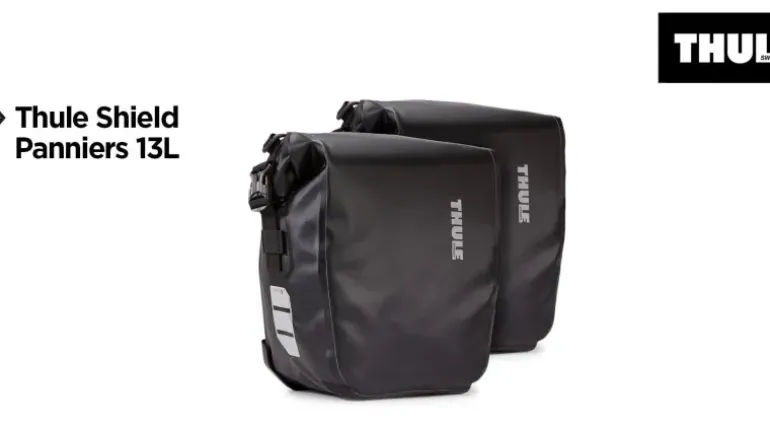 Shield Pannier small/pair black - Cykelväskor - Shield Pannier small/pair black