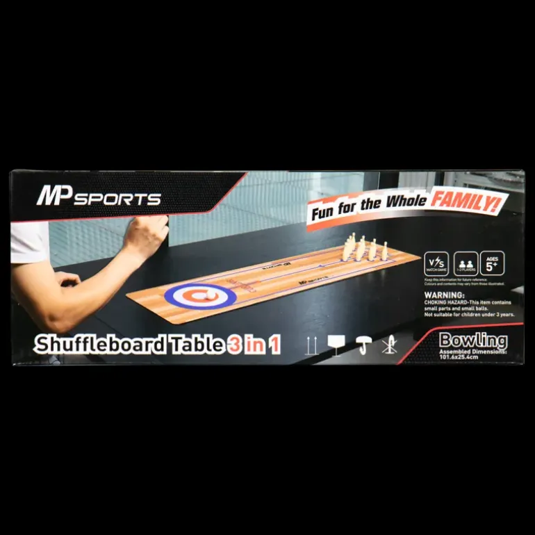 Shuffleboard 3IN1, multispelbord med shuffleboard, curling och bowling - Leksaker & Spel - Shuffleboard 3IN1, multispelbord med shuffleboard, curling och bowling