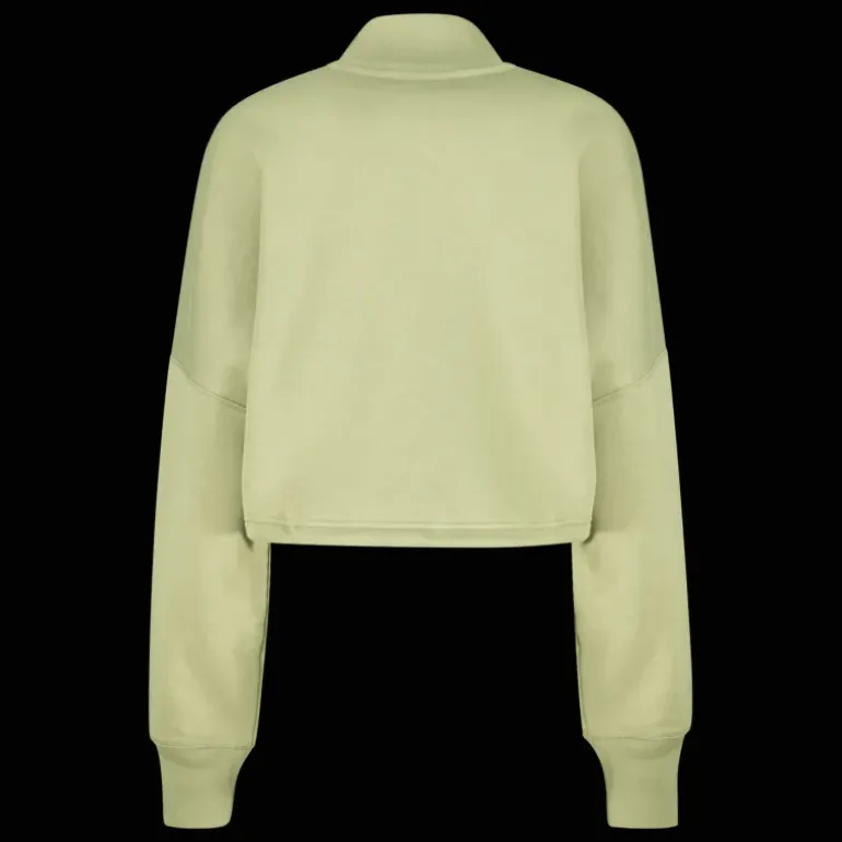 Signature Graphic Embroidery Fleece Crop Sweatshirt, tröja, dam - Fritidströjor - Signature Graphic Embroidery Fleece Crop Sweatshirt, tröja, dam