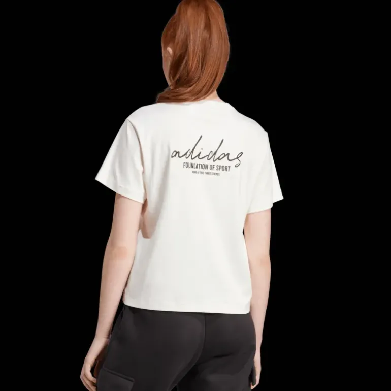 Signature Graphic Print T-Shirt, t-shirt, dam - Fritids-T-Shirt - Signature Graphic Print T-Shirt, t-shirt, dam