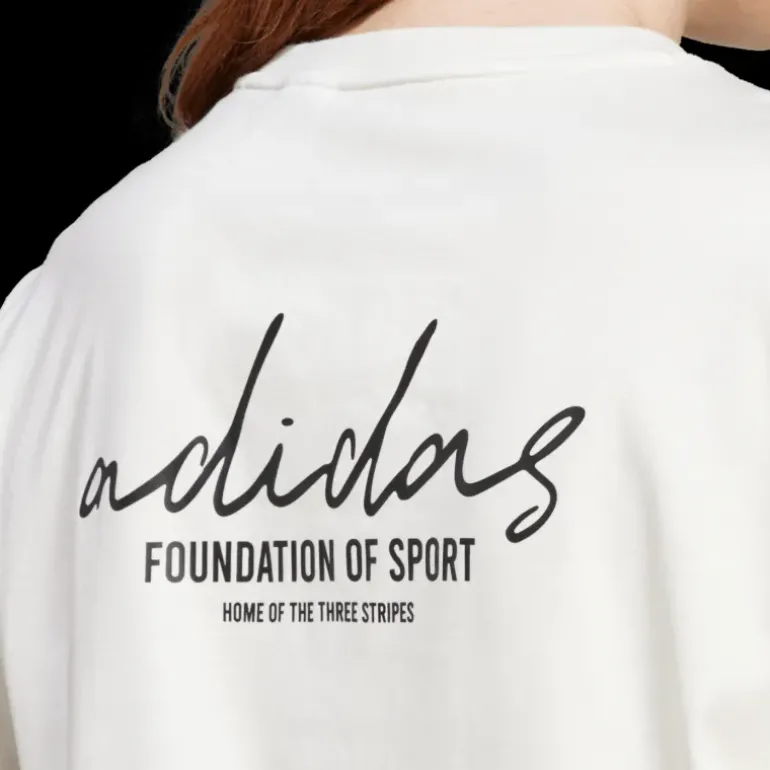 Signature Graphic Print T-Shirt, t-shirt, dam - Fritids-T-Shirt - Signature Graphic Print T-Shirt, t-shirt, dam