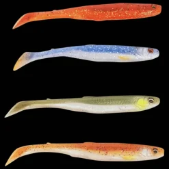 Slender Scoop Shad 11cm 7g 4pcs, softbait - Dragset - Slender Scoop Shad 11cm 7g 4pcs, softbait