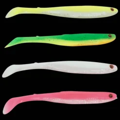 Slender Scoop Shad 11cm 7g 4pcs, softbait - Dragset - Slender Scoop Shad 11cm 7g 4pcs, softbait