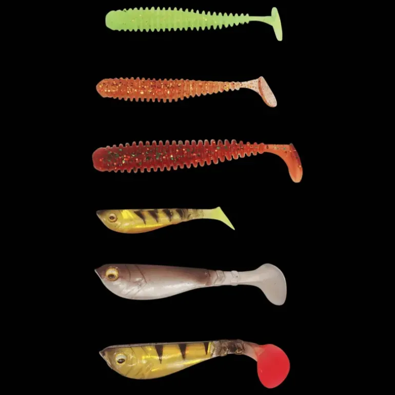 Softbait Kit ”perch”, softbaitset - Dragset - Softbait Kit ”perch”, softbaitset