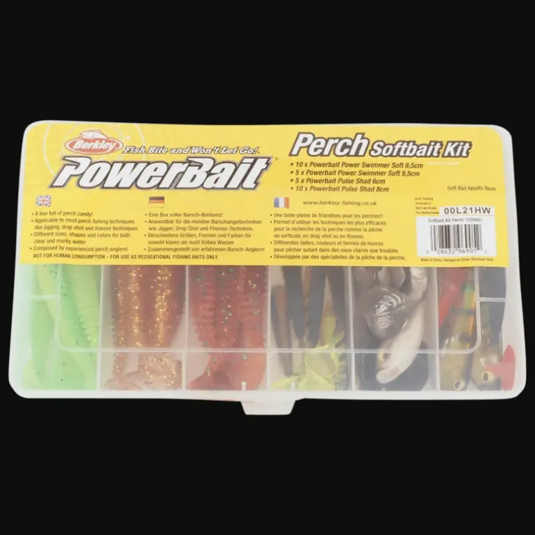 Softbait Kit ”perch”, softbaitset - Dragset - Softbait Kit ”perch”, softbaitset