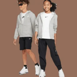 Sportswear Club Fleece, huvjacka junior - Fritidströjor - Sportswear Club Fleece, huvjacka junior