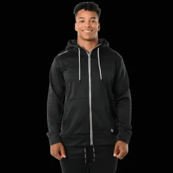 S23 Team Fleece Zip Hoodie 24/25, huvjacka, senior - T-Shirts & Shorts - S23 Team Fleece Zip Hoodie 24/25, huvjacka, senior